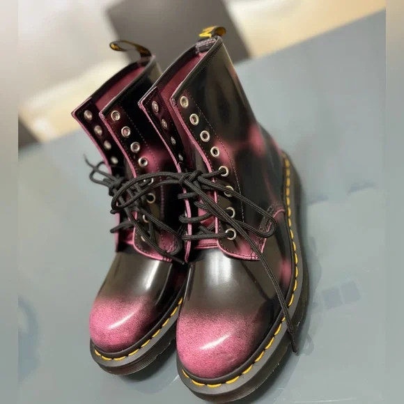 Dr. Martens 1460 Biker Boots - Picture 1 of 6